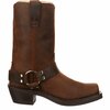 Durango Brown Harness Boot, DISTRESSED BROWN, 2E, Size 9 DB594